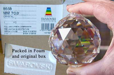 Swarovski crystal prism